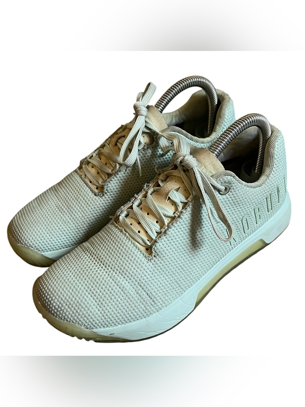 NOBULL Outwork Trainer Womens 7.5 Mens 6 Workout Light Blue Athletic Sneakers